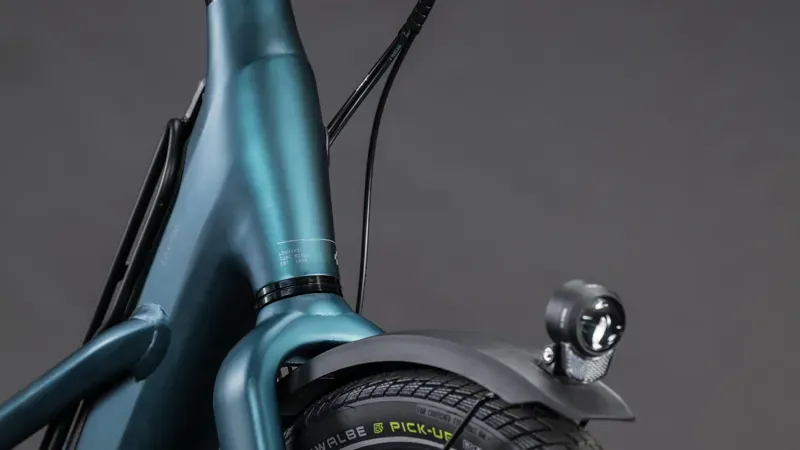 Cube Longtail Hybrid Family 800 eCargo Bike in Royal Green/Black-7