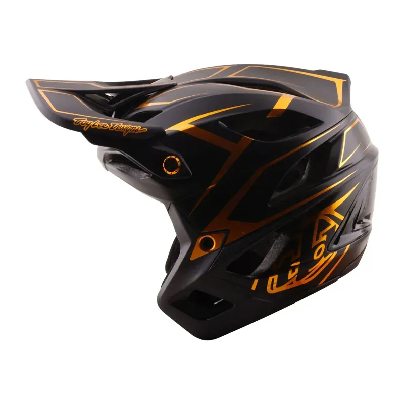 Troy Lee Designs Stage Pinstripe Helmet in Black