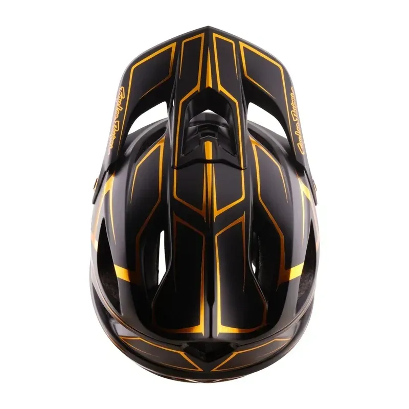 Troy Lee Designs Stage Pinstripe Helmet in Black-7