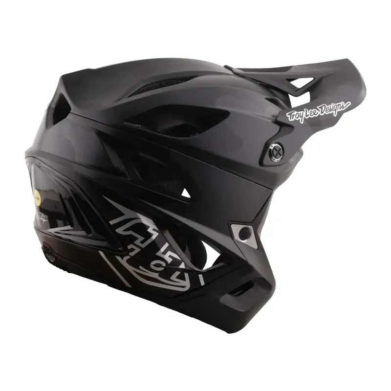 Troy Lee Designs Stage Split Stunt Helmet in Black Camo-3
