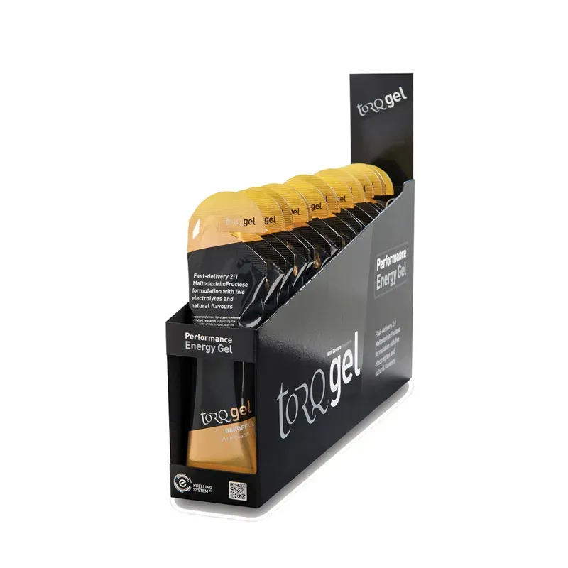 Torq Energy Gel with Guarana Banoffee Flavour 45g Sachet