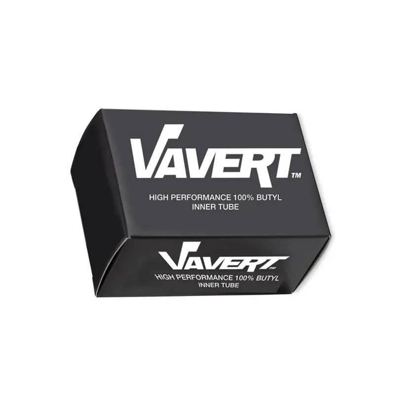 Vavert1/2x1.75/2.125 Schrader Valve Inner Tube  in Black