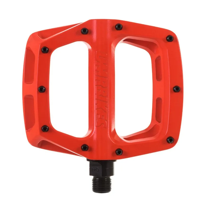 DMR V8 Flat Platform Ultra Low Profile MTB Pedal in Red