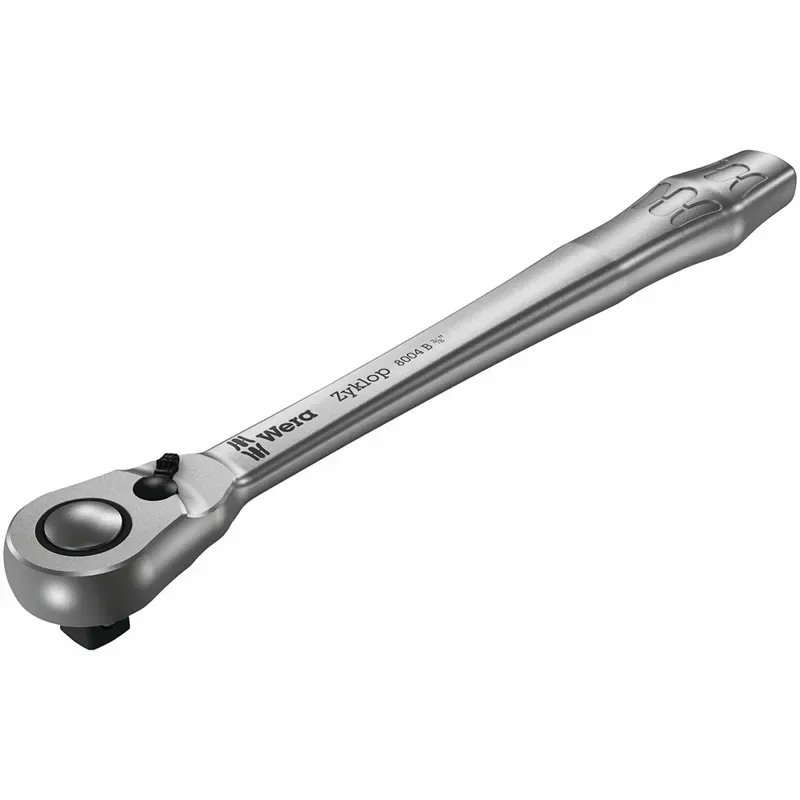 Wera Tools The Zyklop 3/8 Metal Switch Ratchet in Silver