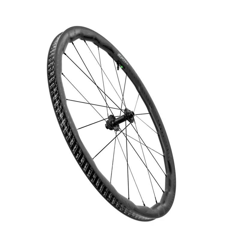 Zipp 353 NSW Carbon Wheelset w/ Wheel Sensors in Black-3