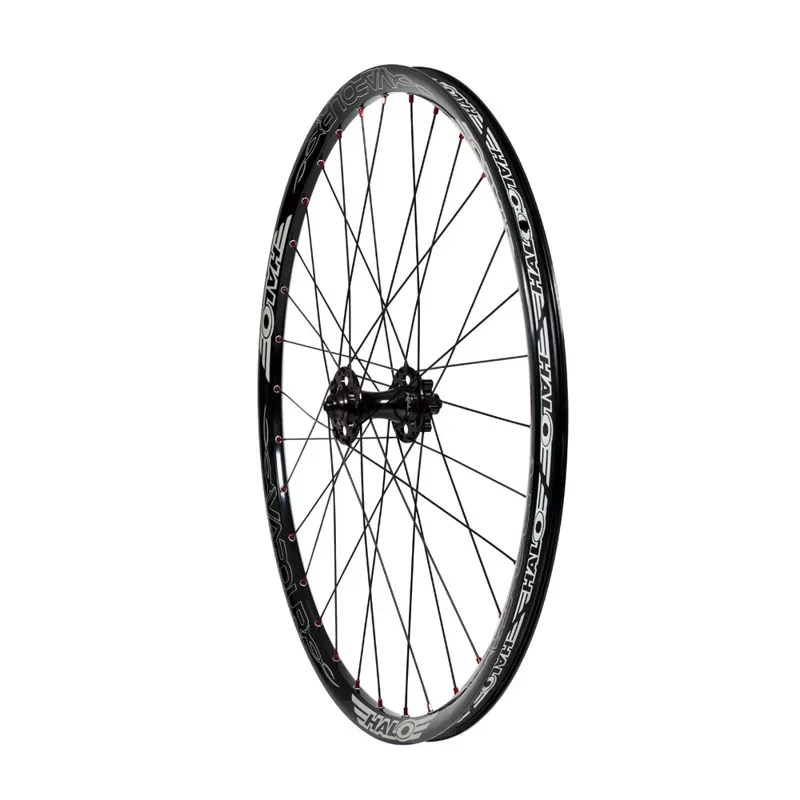 Halo Vapour 26in MT Front Wheel in Black