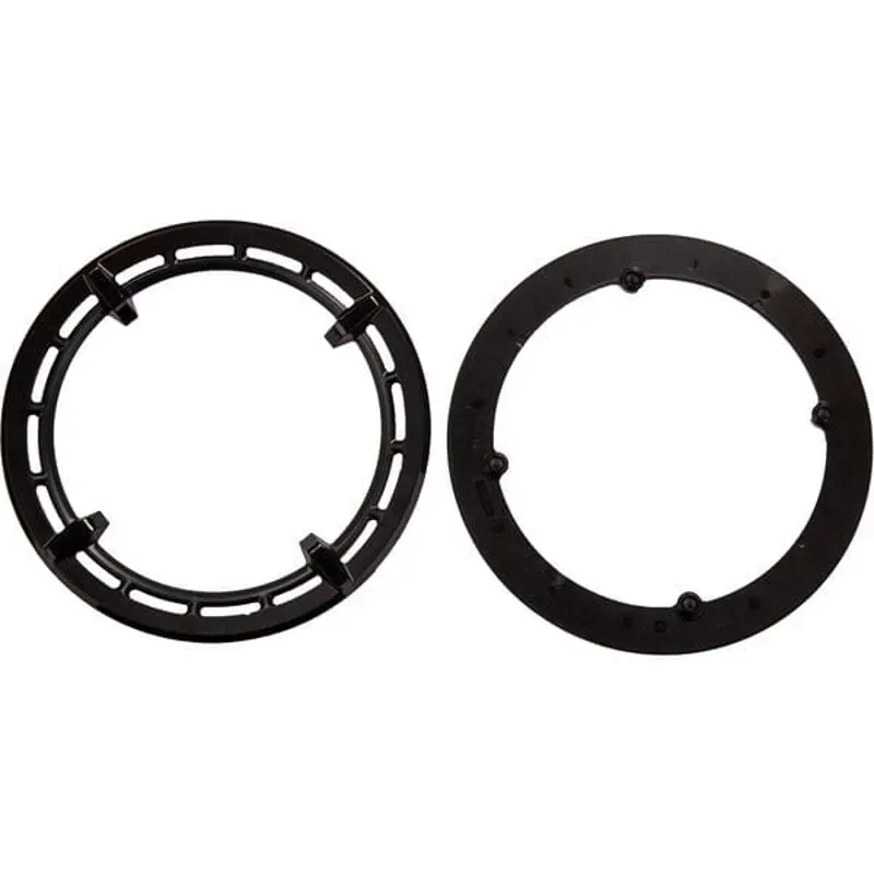 Shimano Spares SM-CRE50 38-tooth Double Chainring Cover in Black