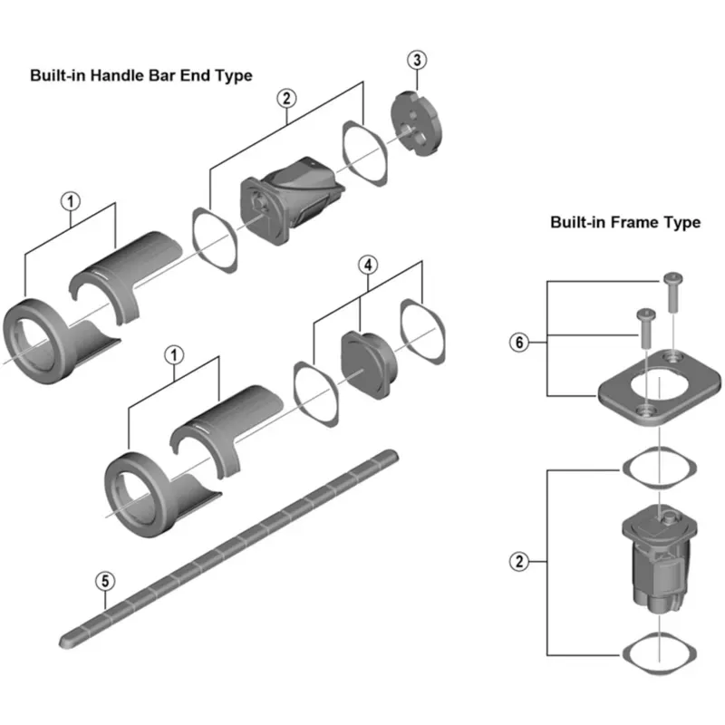 Shimano SPRE EWRS910 Handle Holder A And B