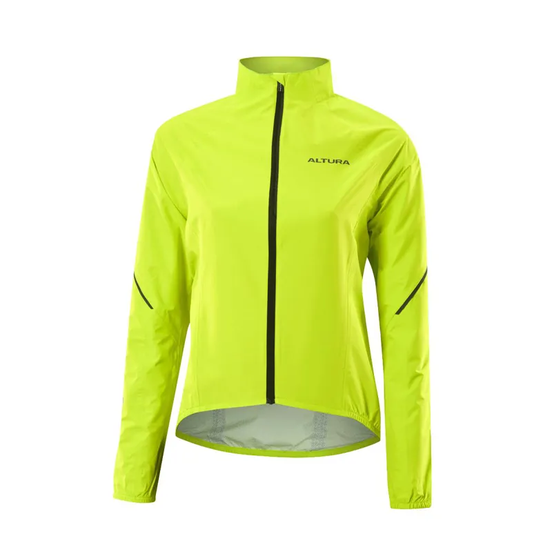 Womens Flite 2 Waterproof Jacket in Yellow