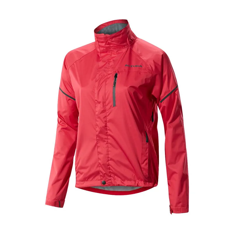 2020 Altura Nevis Womens Waterproof Jacket in High Vis Pink