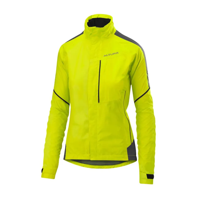 2020 Altura Womens Nightvision Twilight Jacket in Hi Viz Yellow
