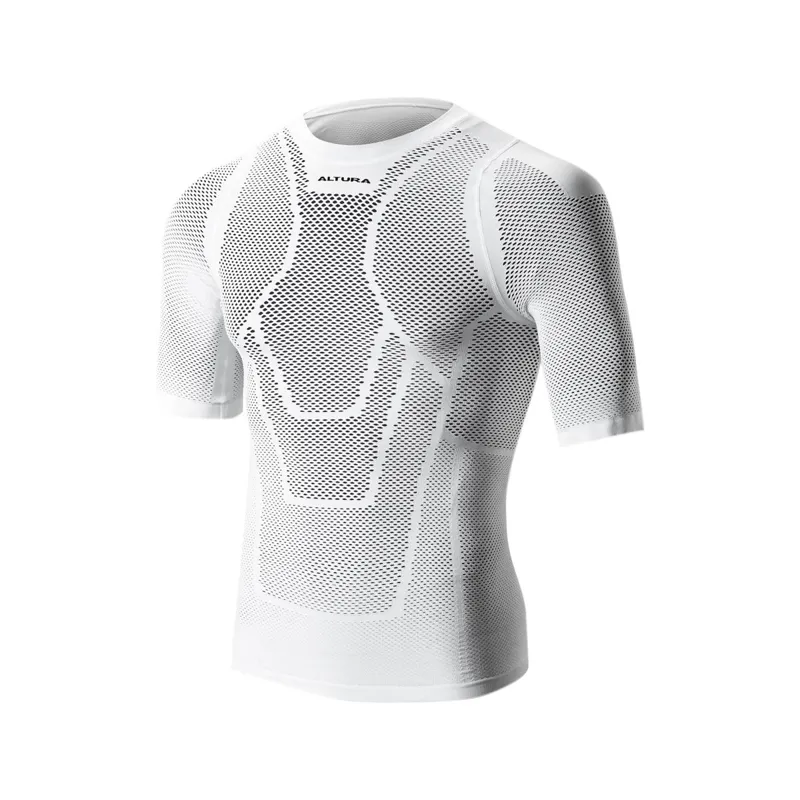 Altura Dry Mesh Short Sleeve Baselayer White