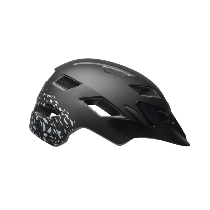 2020 Bell Sidetrack Universal Size Youth Helmet in Matte Black