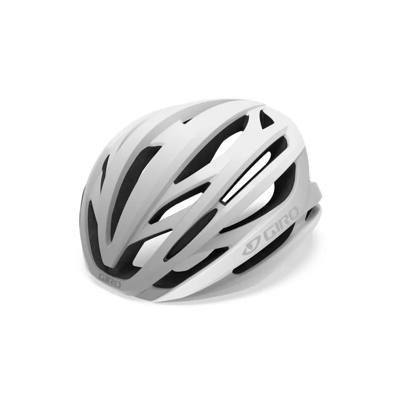 2020 Giro Syntax Mens Road Helmet Matte White and Silver