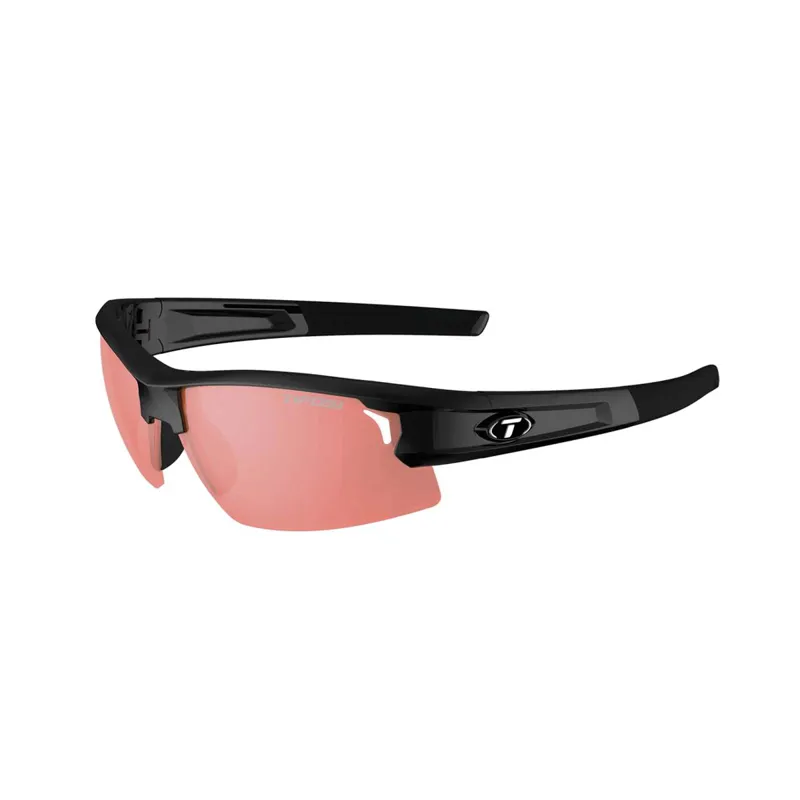 Tifosi Synapse Single Fototec Red Lens Sunglasses Gloss Black