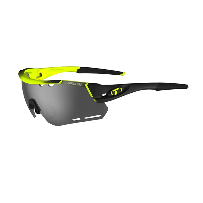 Tifosi Alliant Interchangeable Lens Glasses in Neon Yellow